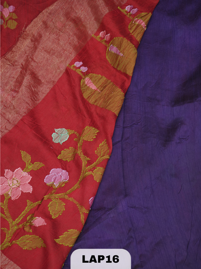 BANARAS PURE RAW SILK JAMDHANI WEAVING SAREE