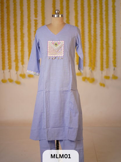 PURE COTTON CORD 2 PIC SET