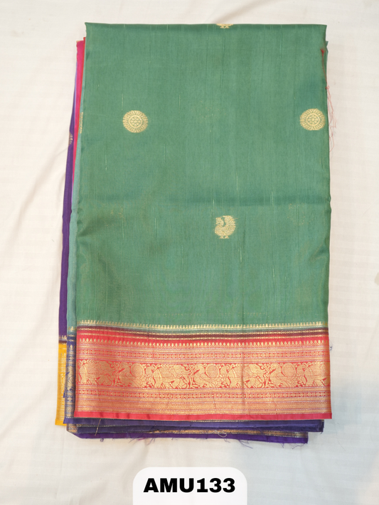 Banarasi Kadhi Semi Tussar saree