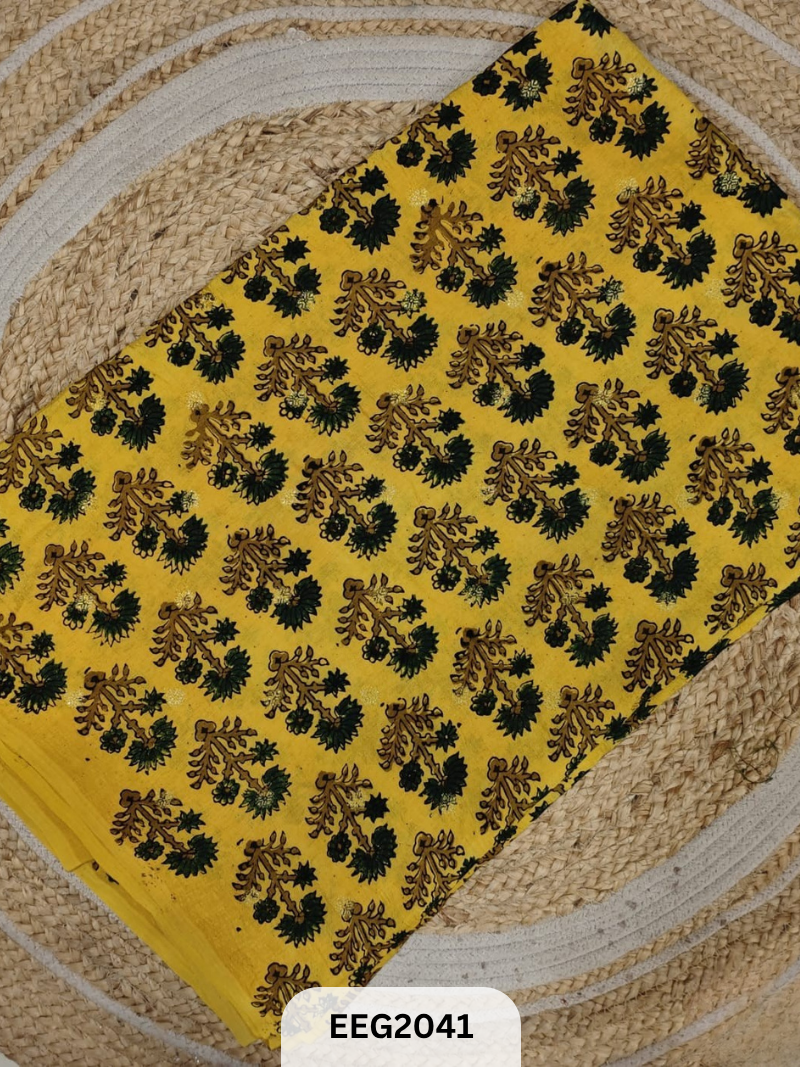 DOLA SILK AJRAKH FABRIC-1MTR