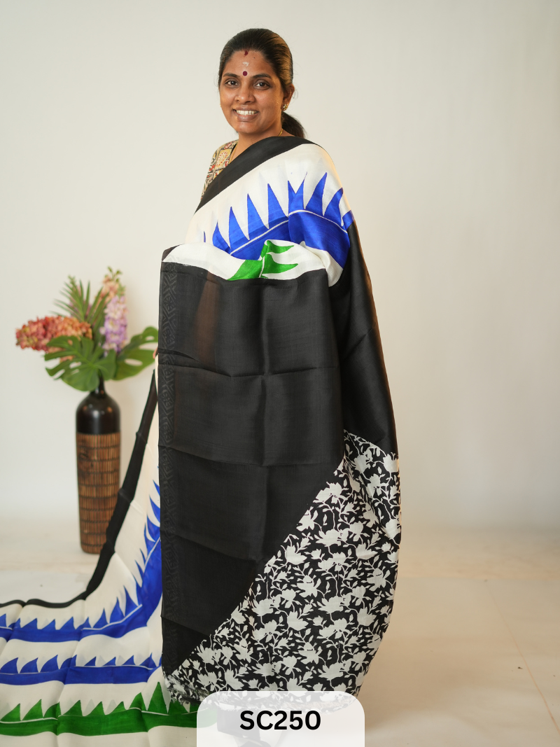 BHISNUPUR  BLOCK PRINTED