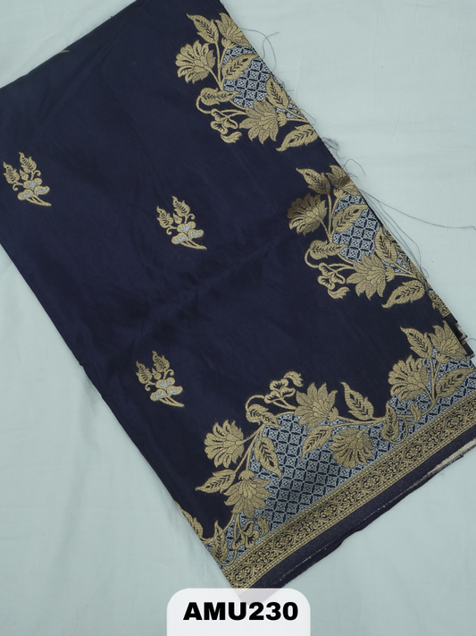 BANARAS RUSSIAN SILK SAREE WITH PRINTED