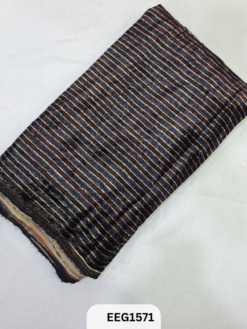 VELVET AJRAKH PRINT FABRIC-1MTR