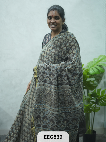KOTA DORIA AJRAKH SAREE