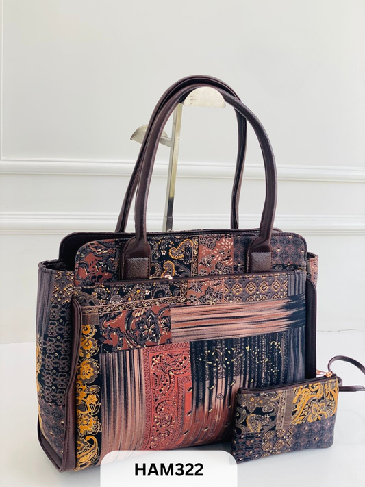 WATER RESISTANT FABRIC INSIDE LAPTOP PARTITION BACK SIDE ZIP POCKET SIZE 16/12