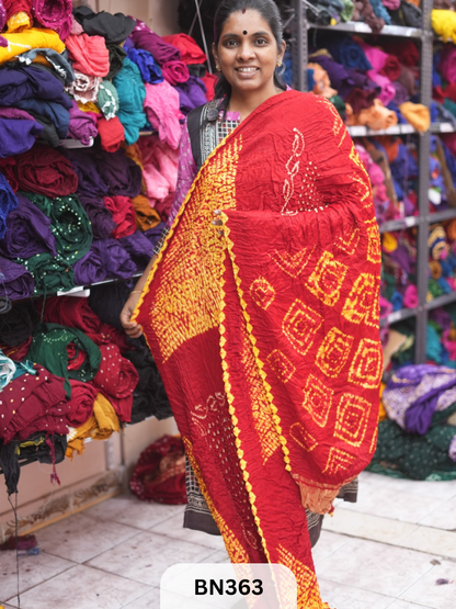 MODAL GAJI - SHIBORI WORK SAREE