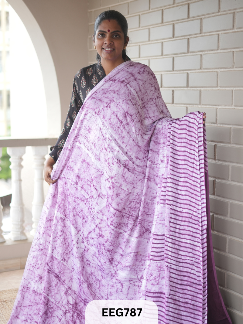 BATIK PRINT MODAL SAREE