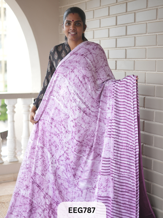 BATIK PRINT MODAL SAREE