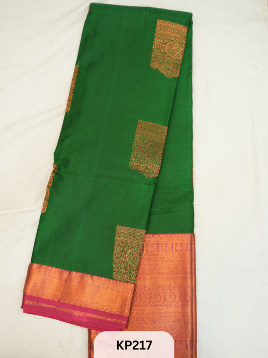 Pure Kancheepuram Silk Saree - Weaving mistake