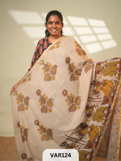 KALAMKARI KOTTA SAREE