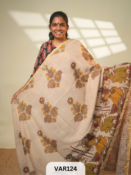 KALAMKARI KOTTA SAREE