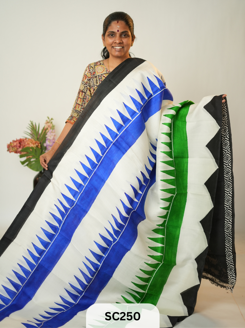 BHISNUPUR  BLOCK PRINTED