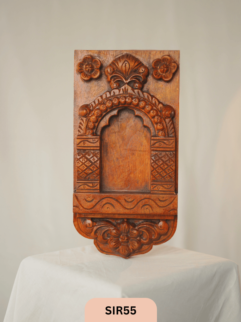 WOODEN MADDAM VILLAKU HOME DECOR - Height 15" INCH, WIDTH 8"INCH