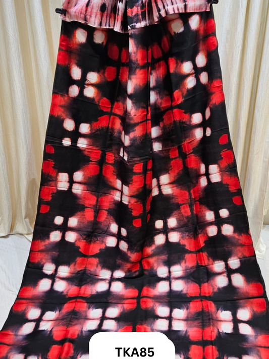 Pure Bishnupuri Silk - Shibori work saree