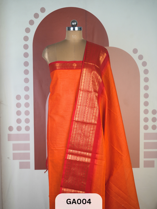CHETTINAD COTTON SALWAR | 2.5 MTR TOP | 2.5 MTR DUPATTA