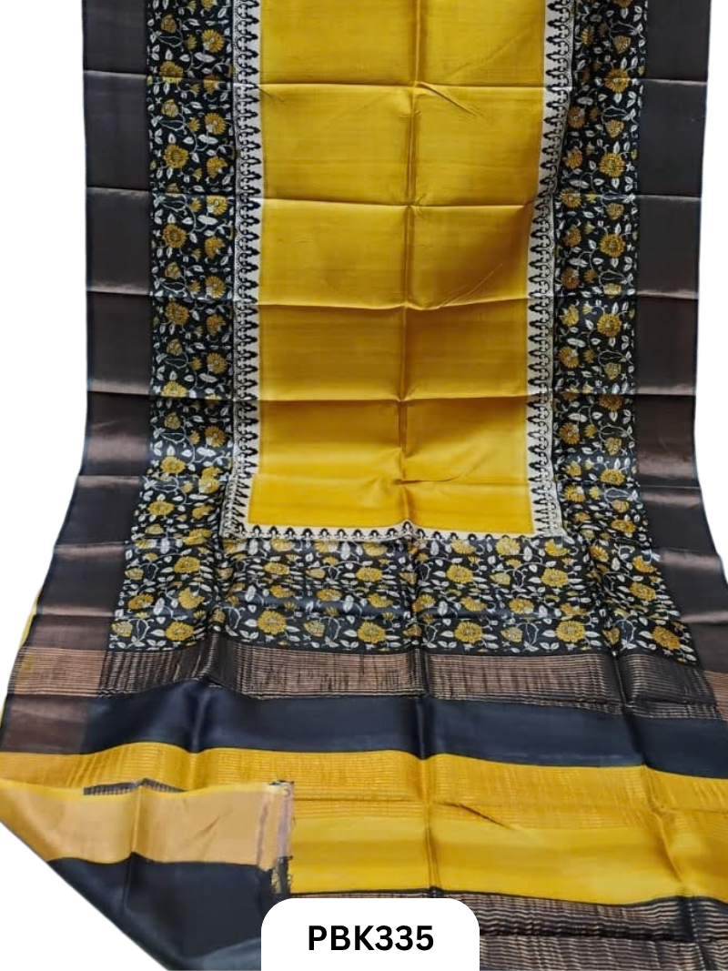Pure Handloom Tussar Silk Saree