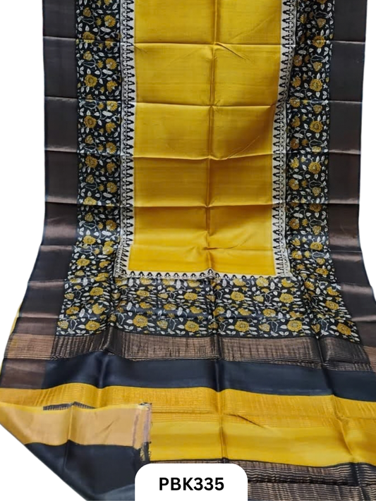 Pure Handloom Tussar Silk Saree