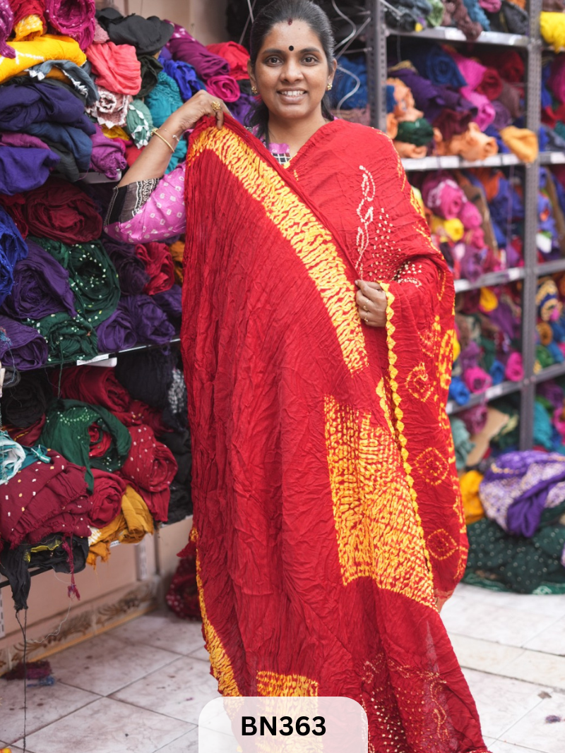 MODAL GAJI - SHIBORI WORK SAREE