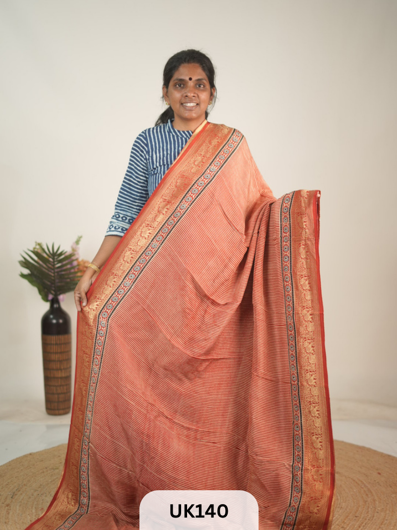 DOLA AJRAKH SAREE