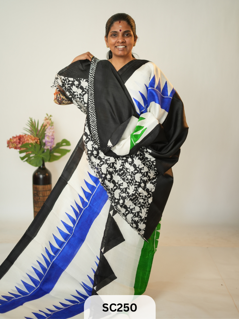 BHISNUPUR  BLOCK PRINTED