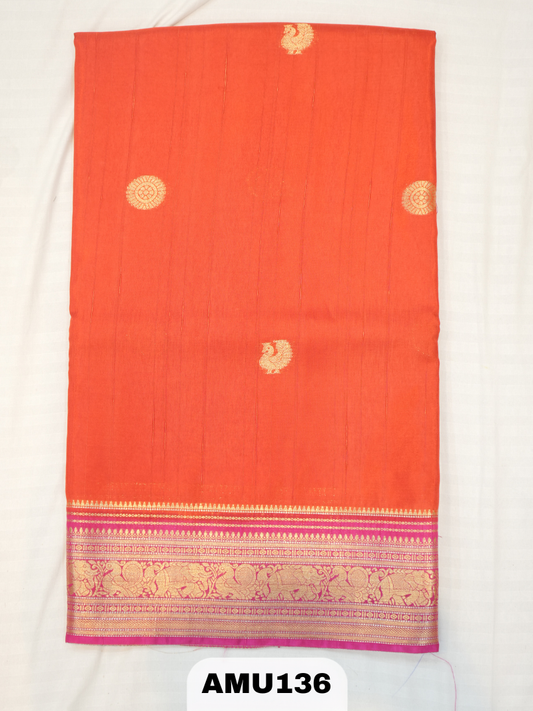 Banarasi Kadhi Semi Tussar saree