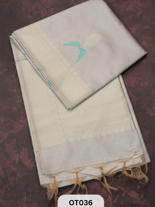 VEGAN FIBER BASED FABRIC SAREE