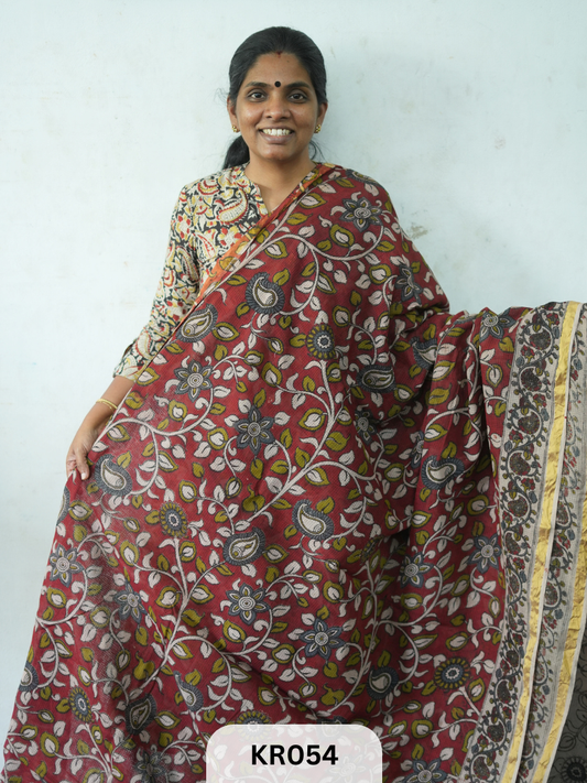 KALAMKARI KOTA SAREE