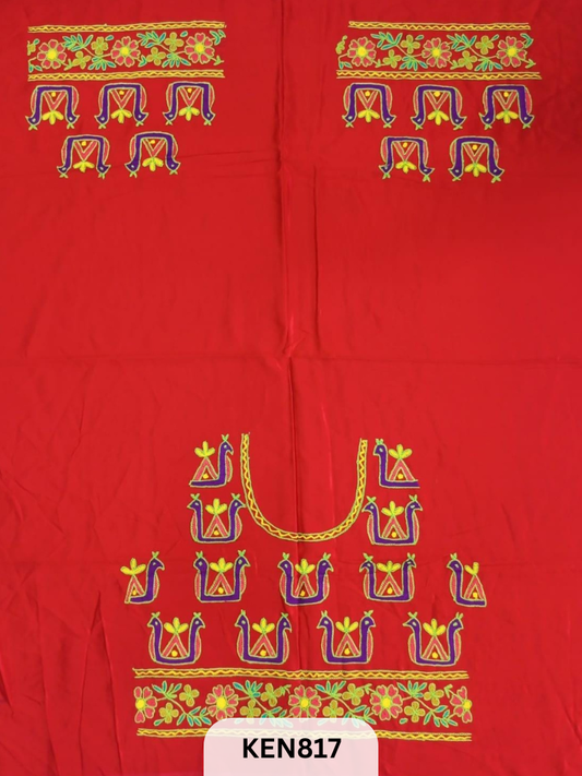 MASHRU HANDWORK BLOUSE PIECE