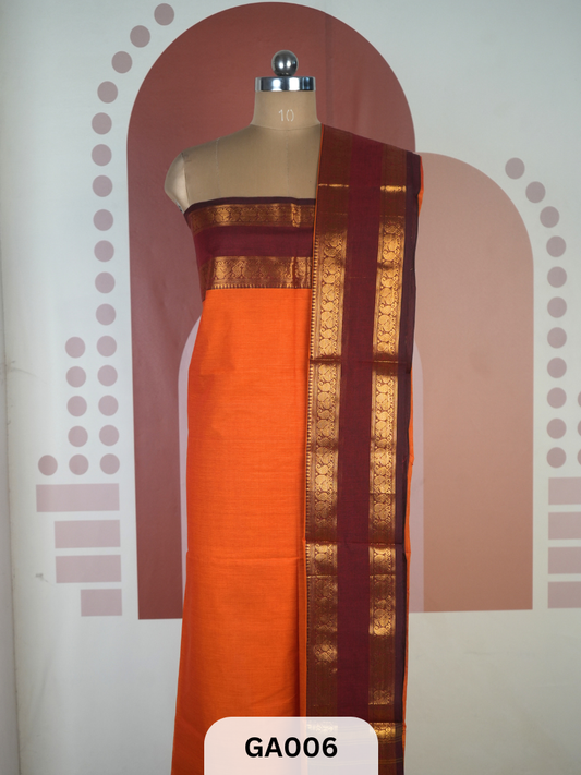 CHETTINAD COTTON SALWAR | 2.5 MTR TOP | 2.5 MTR DUPATTA