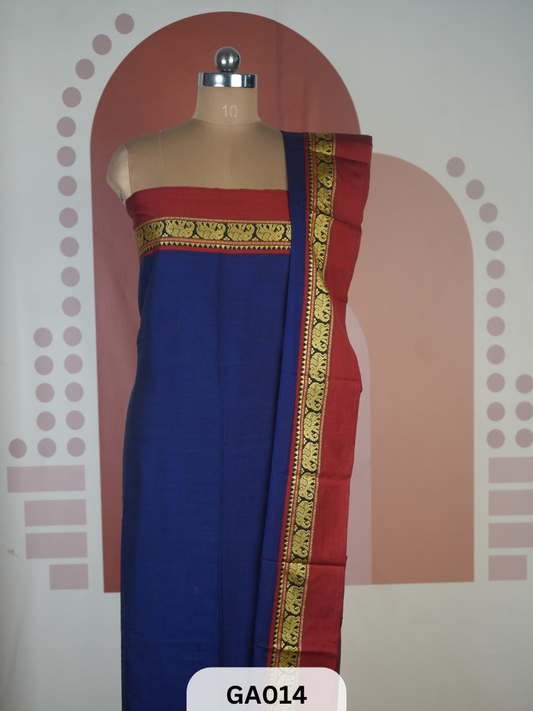 CHETTINAD COTTON SALWAR | 2.5 MTR TOP | 2.5 MTR DUPATTA