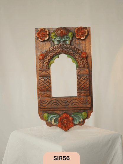 WOODEN MADDAM VILLAKU HOME DECOR - Height 15" INCH, WIDTH 8"INCH