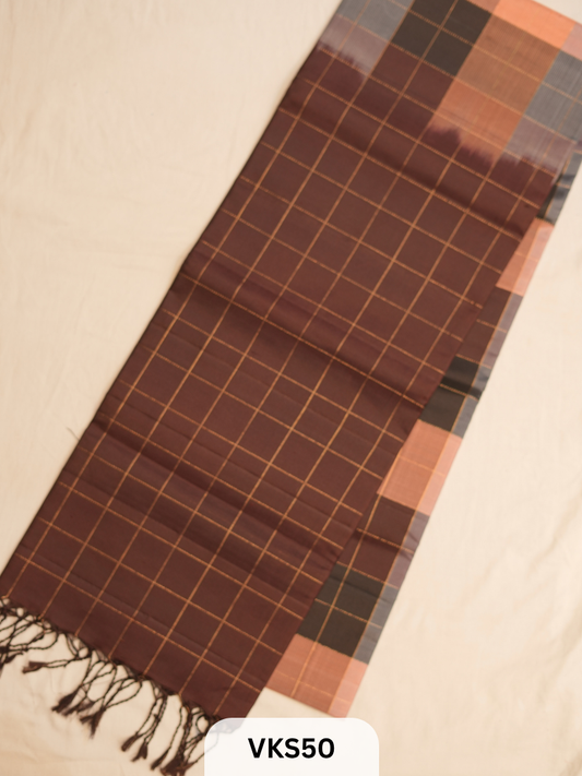 KANCHIPURAM KATTAM SAREE