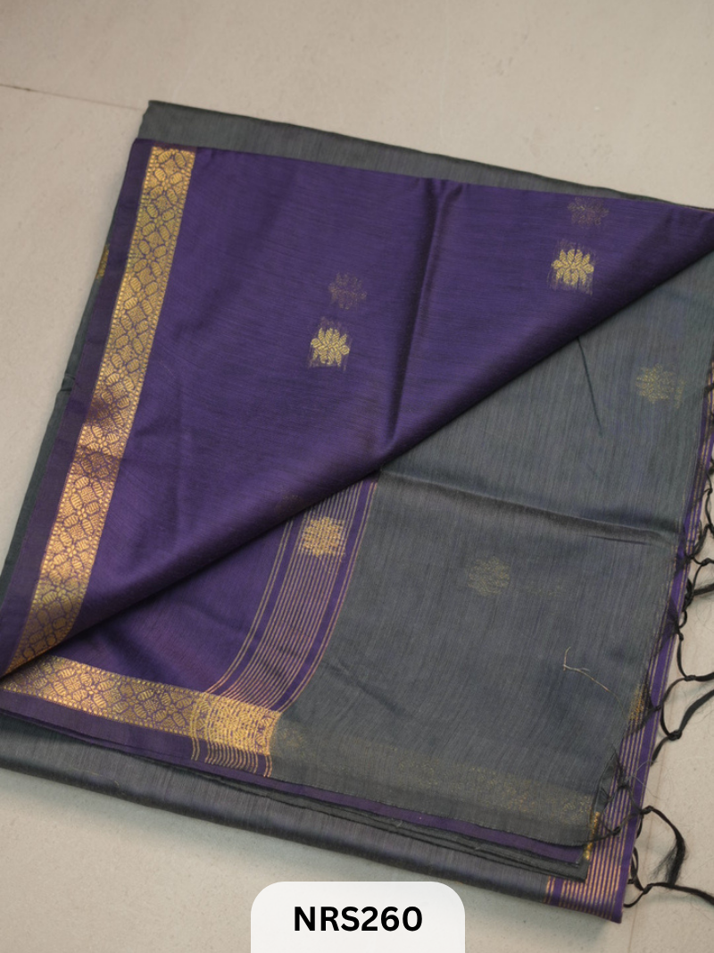 CHANDERI INSPIRED MAHESWARI SAREE