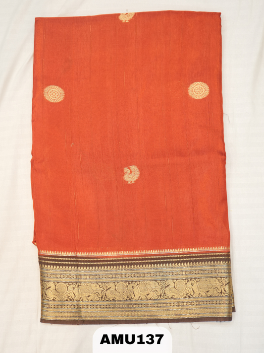 Banarasi Kadhi Semi Tussar saree