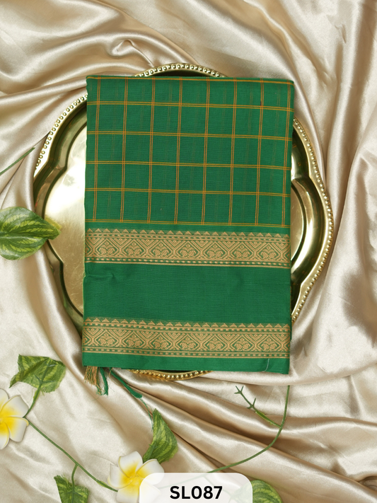Chettinad Cotton Saree with Rich Pallu Saree Story with Shanmuga Priya