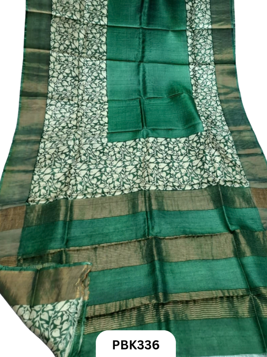 Pure Handloom Tussar Silk Saree