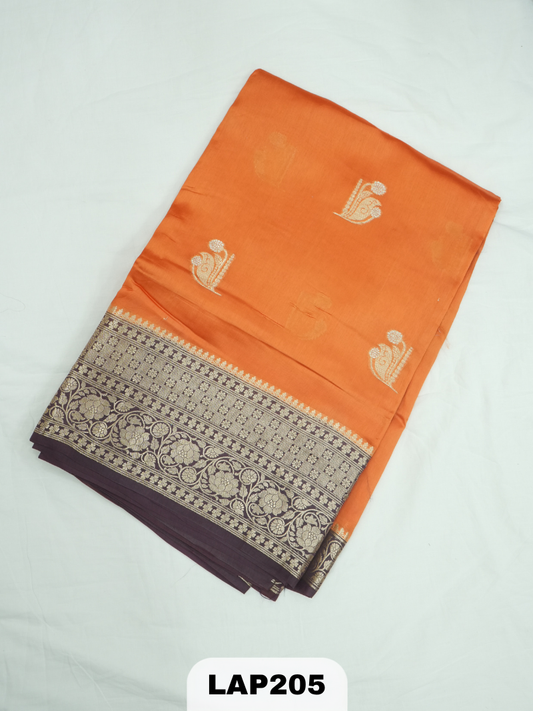 Banaras kora dupion silk saree