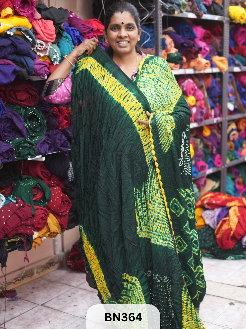 MODAL GAJI - SHIBORI WORK SAREE