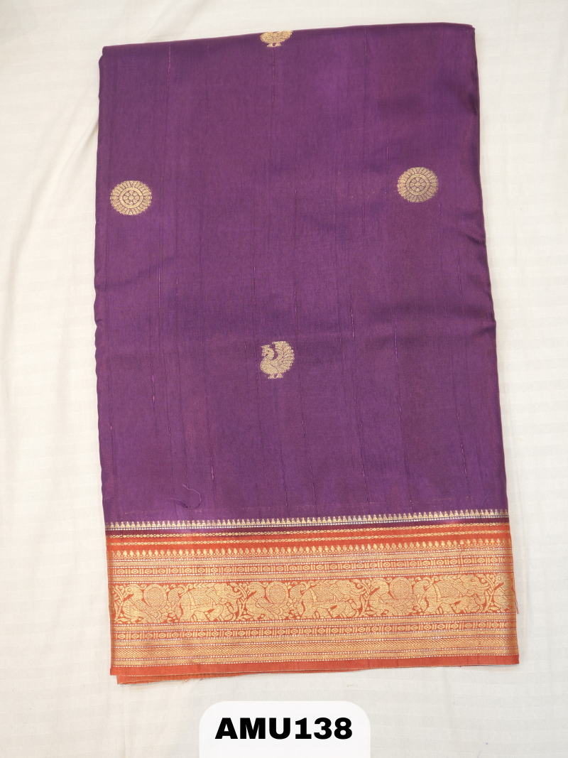 Banarasi Kadhi Semi Tussar saree