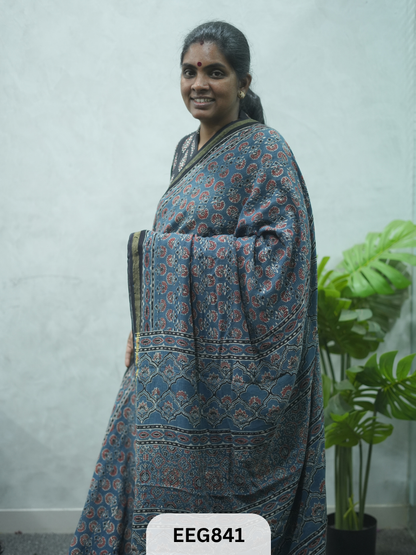 KOTA DORIA AJRAKH SAREE