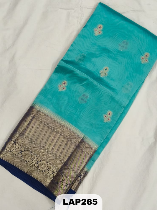 Banaras kora dupion silk saree