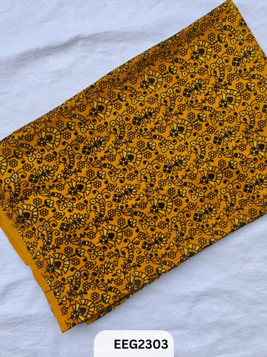 MASHRU AJRAKH FABRIC  PRINT-1 MTR