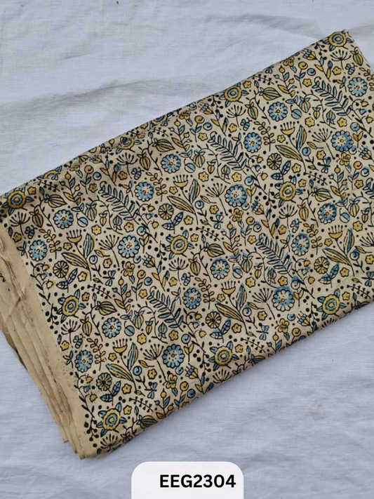 MASHRU AJRAKH FABRIC  PRINT-1 MTR