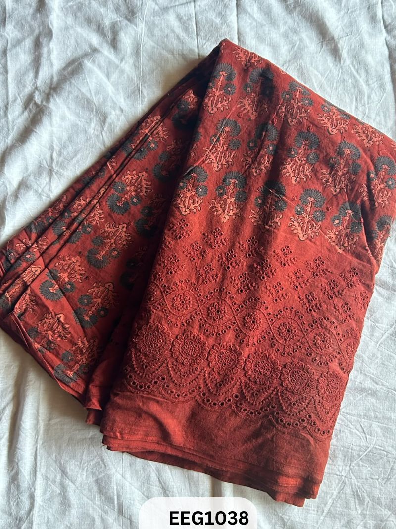 PREMIUM COTTON HAKOBA AJRAKH FABRIC-1MTR