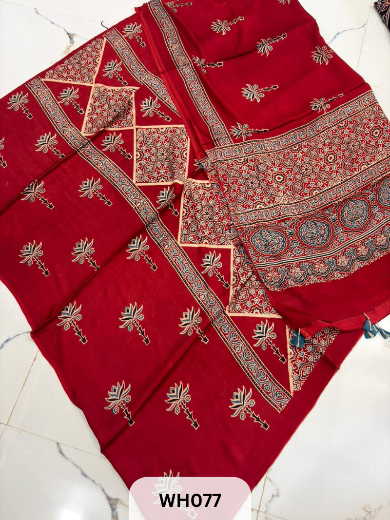 MODAL AJRAKH HANDBLOCK 2PC SALWAR