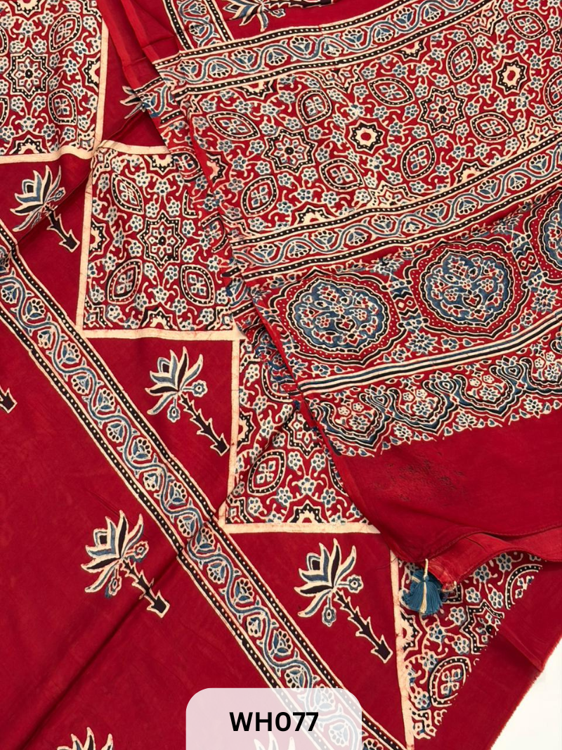 MODAL AJRAKH HANDBLOCK 2PC SALWAR