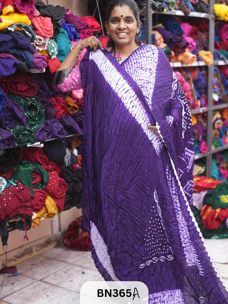 MODAL GAJI - SHIBORI WORK SAREE