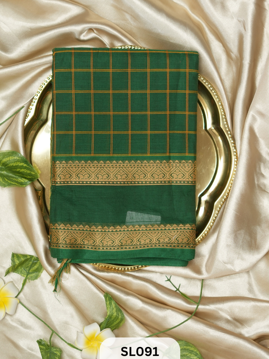 Chettinad Cotton Saree with Rich Pallu Saree Story with Shanmuga Priya