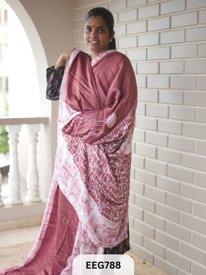 BATIK PRINT MODAL SAREE