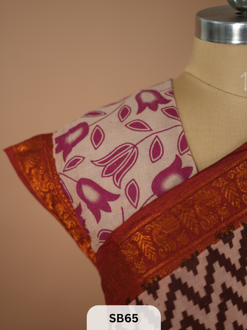 SUNGUDI X KALAMKARI SAREE